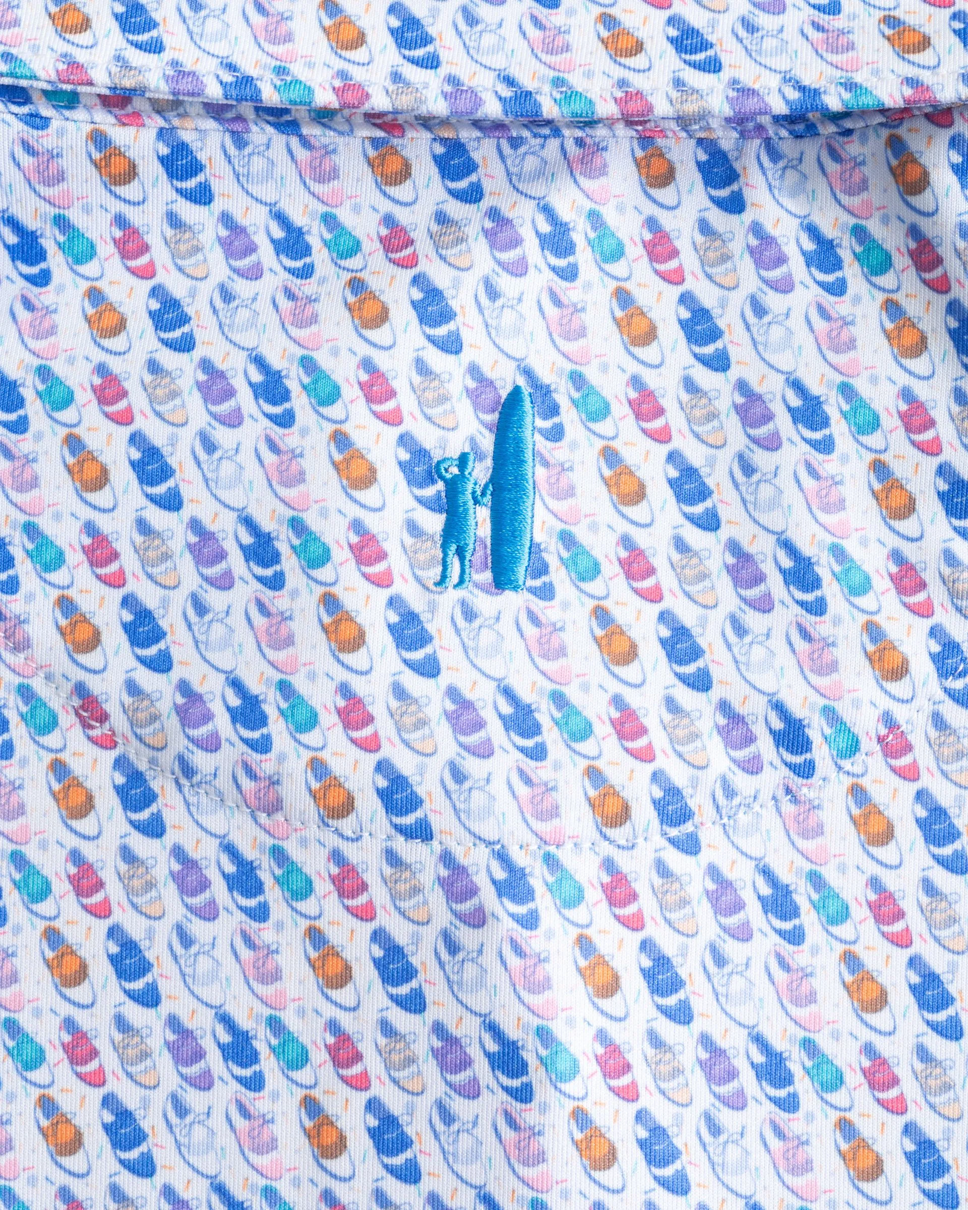 Foxtrot Printed Jersey Performance Polo sold by Johnnie-O product image thumbnail 4