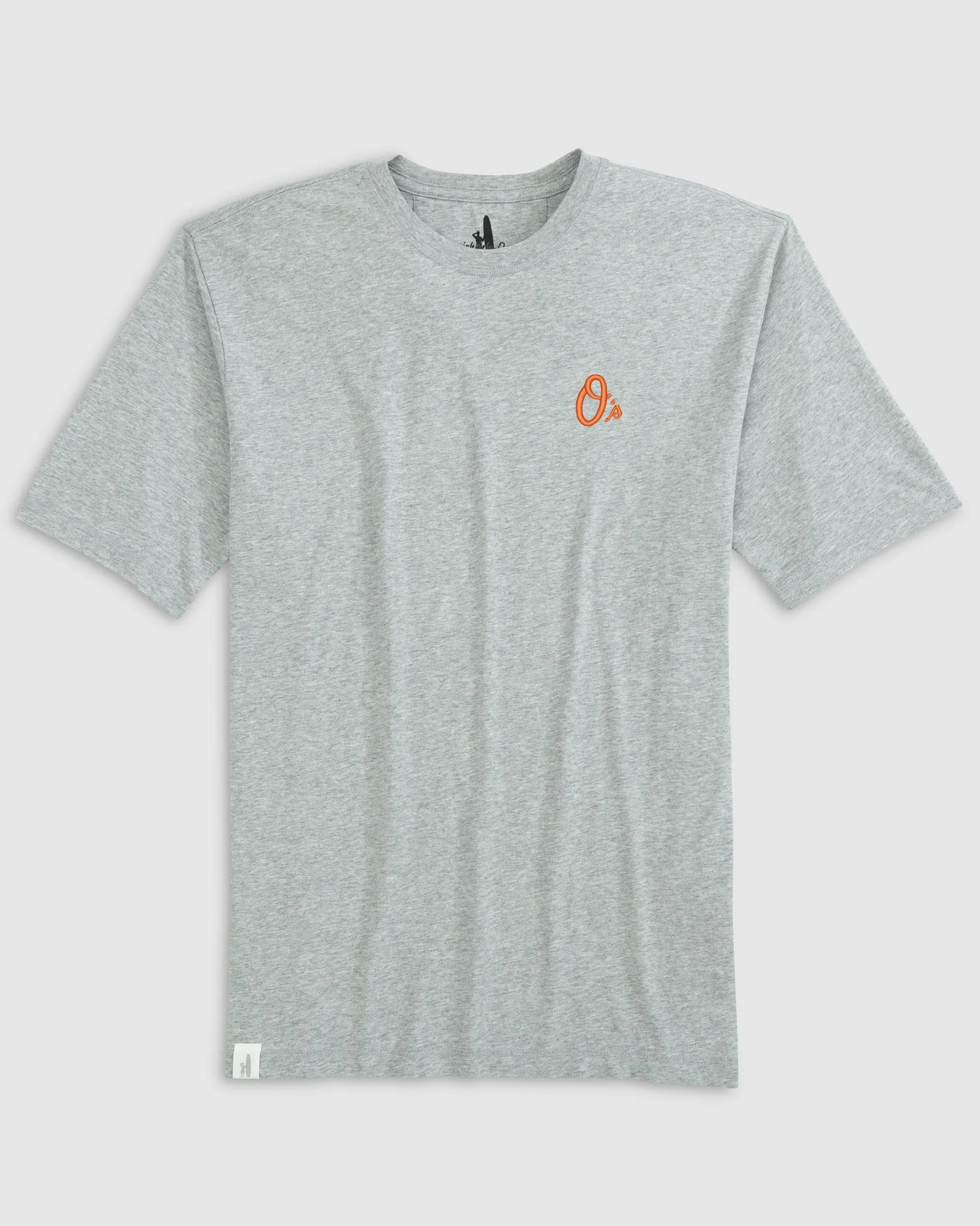 Baltimore Orioles Heathered Spencer Cotton T-Shirt - O Logo sold by Johnnie-O product image thumbnail 2