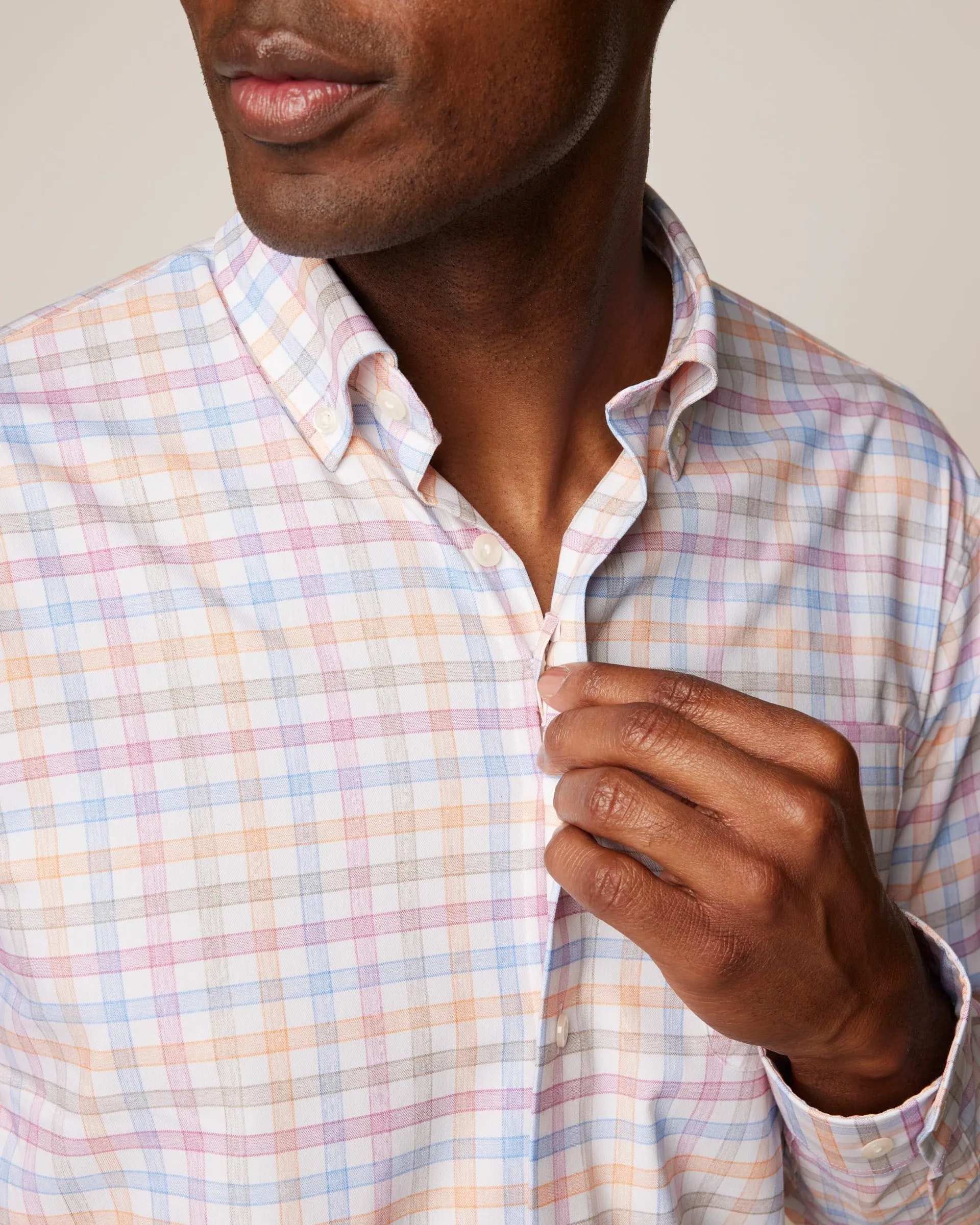 Scull Performance Button Up Shirt sold by Johnnie-O product image thumbnail 4