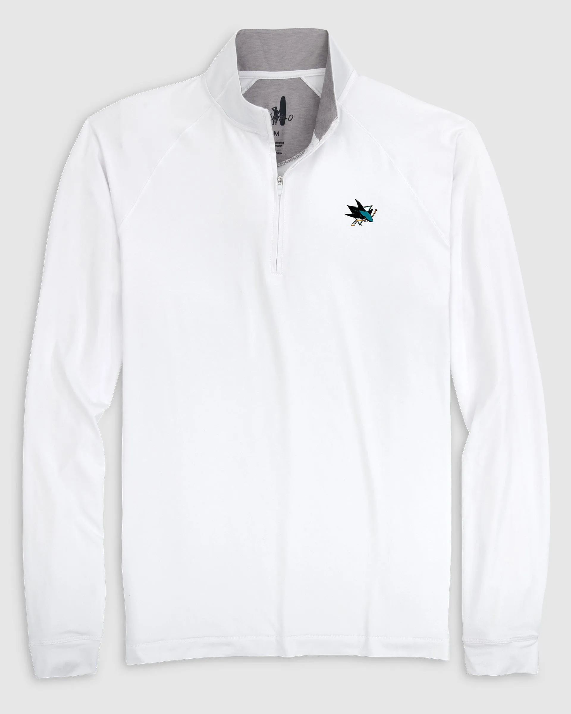 San Jose Sharks Freeborne Performance 1/4 Zip sold by Johnnie-O product image thumbnail 4