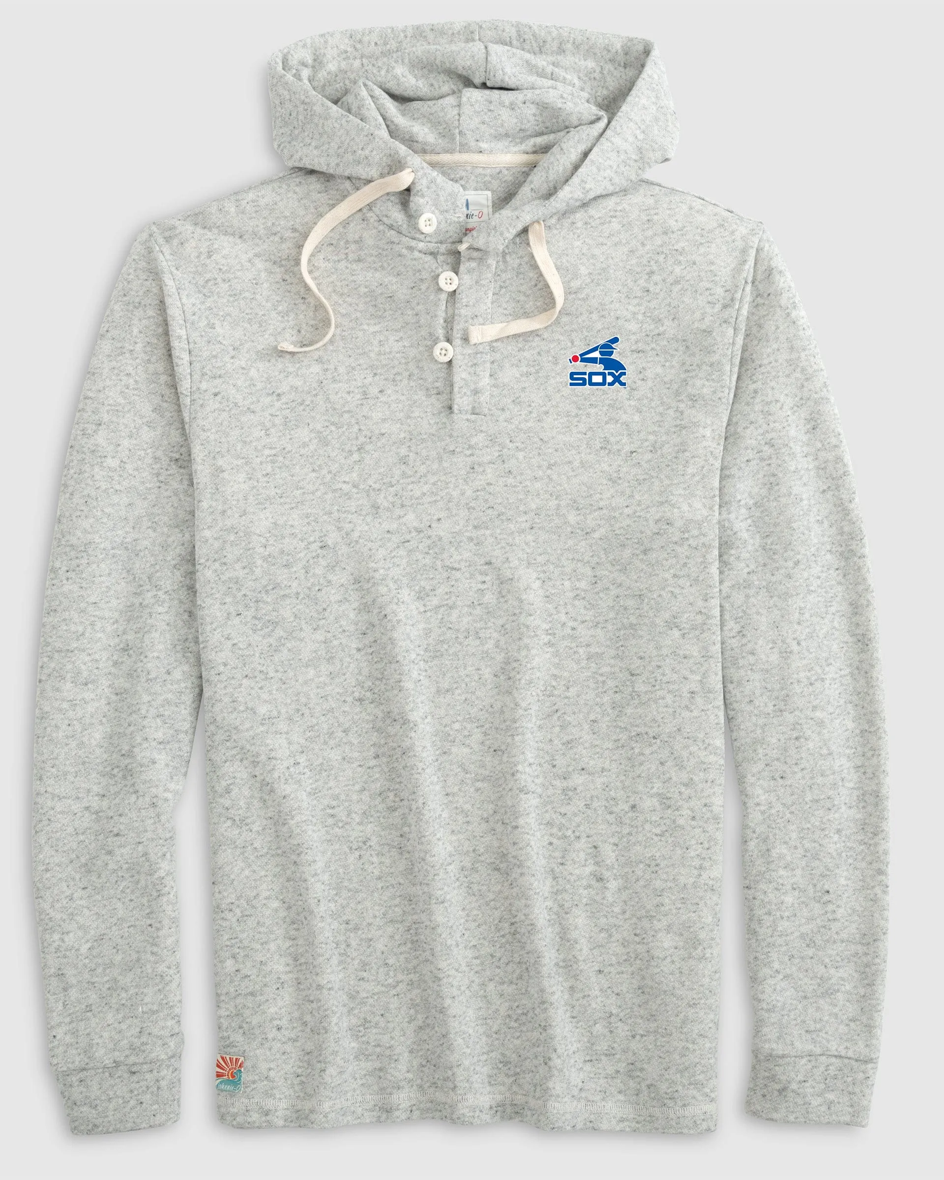 Chicago White Sox Kampton Henley Hoodie - Cooperstown Logo sold by Johnnie-O