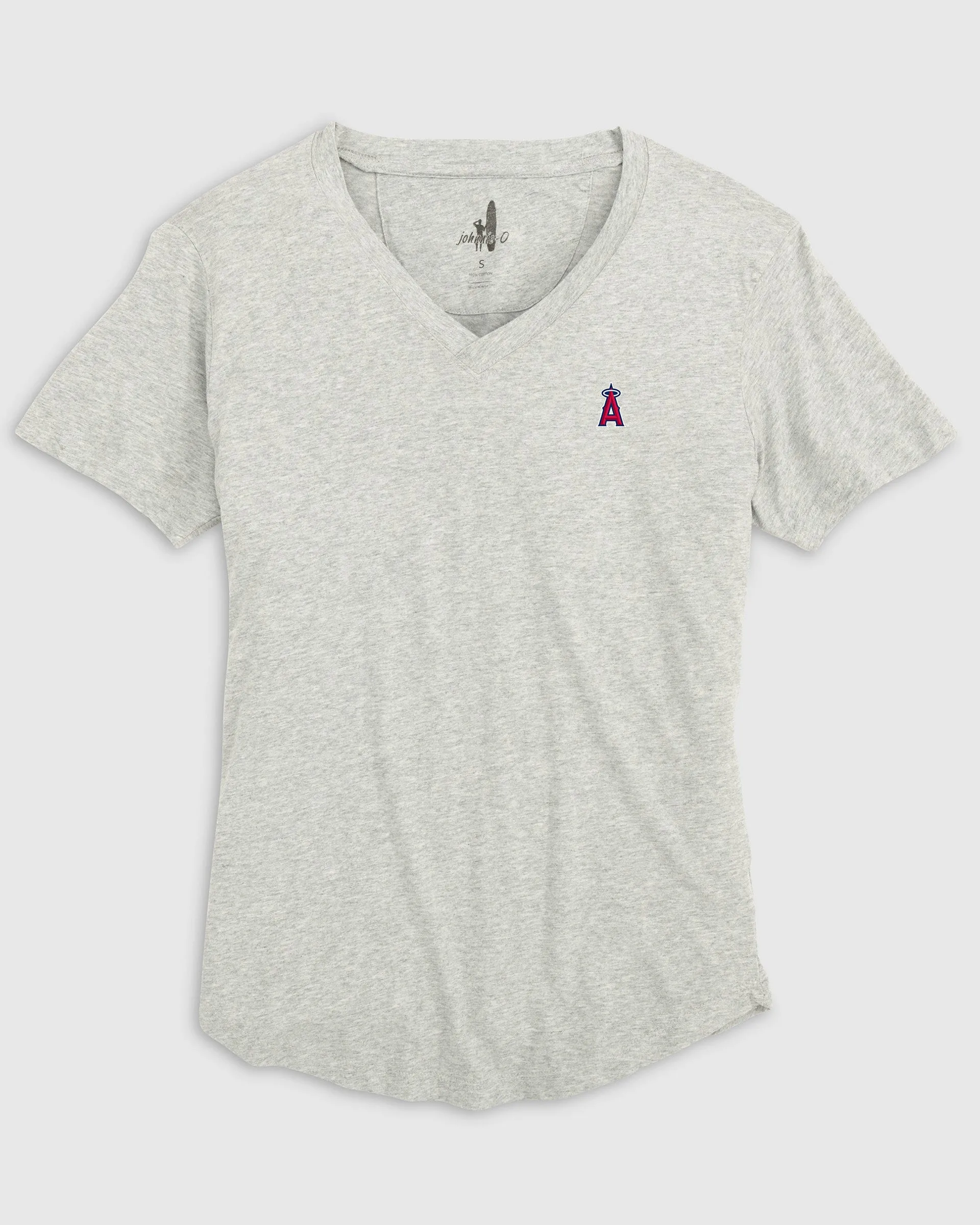 Women's Los Angeles Angels Merediths V-Neck T-Shirt sold by Johnnie-O product image thumbnail 2