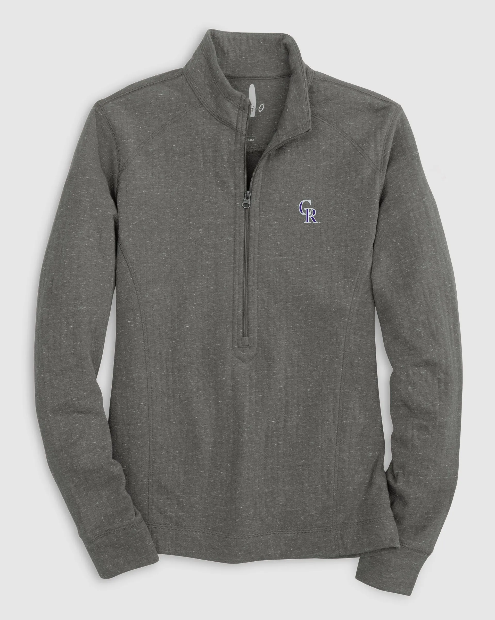 Women's Colorado Rockies Kennedy 1/4 Zip Pullover sold by Johnnie-O