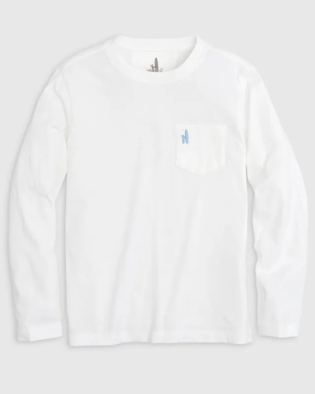 Brennan Jr. Long Sleeve T-Shirt sold by Johnnie-O