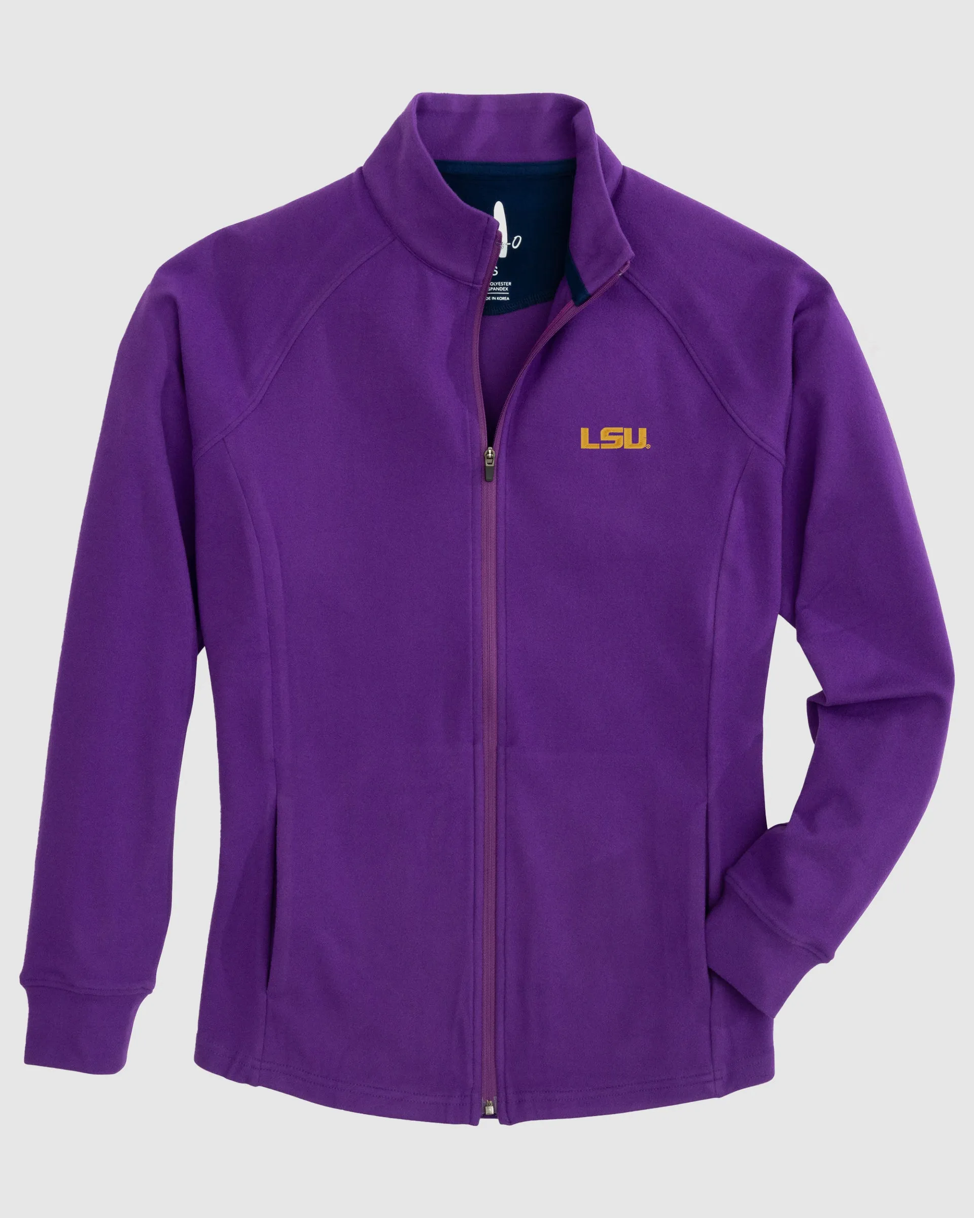 Women's Louisiana State Blakey Full Zip Fleece Jacket sold by Johnnie-O product image thumbnail 5