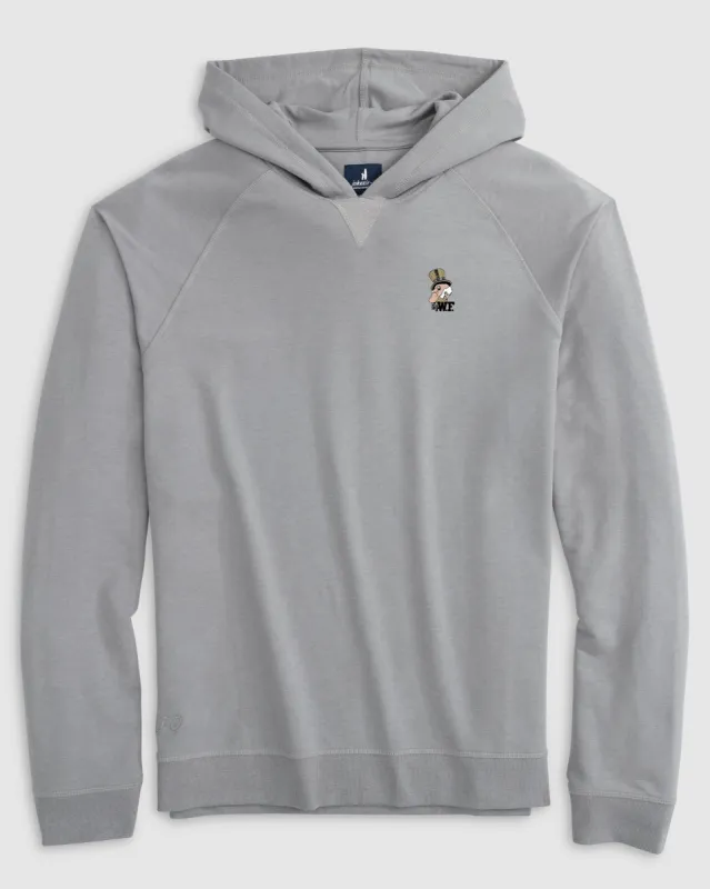 Wake Forest Amos French Terry Hoodie Sweatshirt - Vault Logo sold by Johnnie-O
