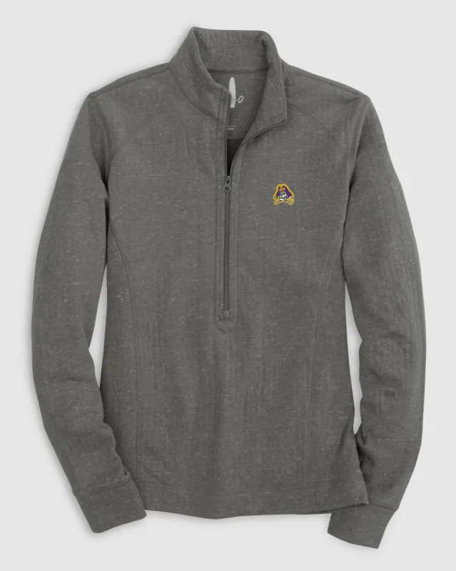Women's East Carolina Kennedy 1/4 Zip Pullover sold by Johnnie-O