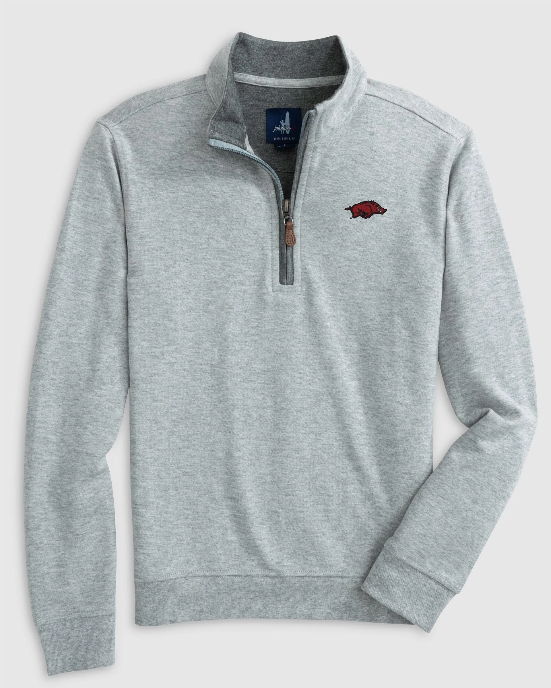 Arkansas Sully Jr. 1/4 Zip sold by Johnnie-O