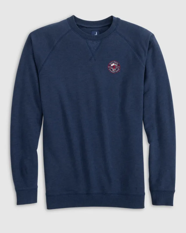 UConn Freeman Crewneck Sweatshirt - 2024 College Basketball Champions Logo made by Johnnie-O