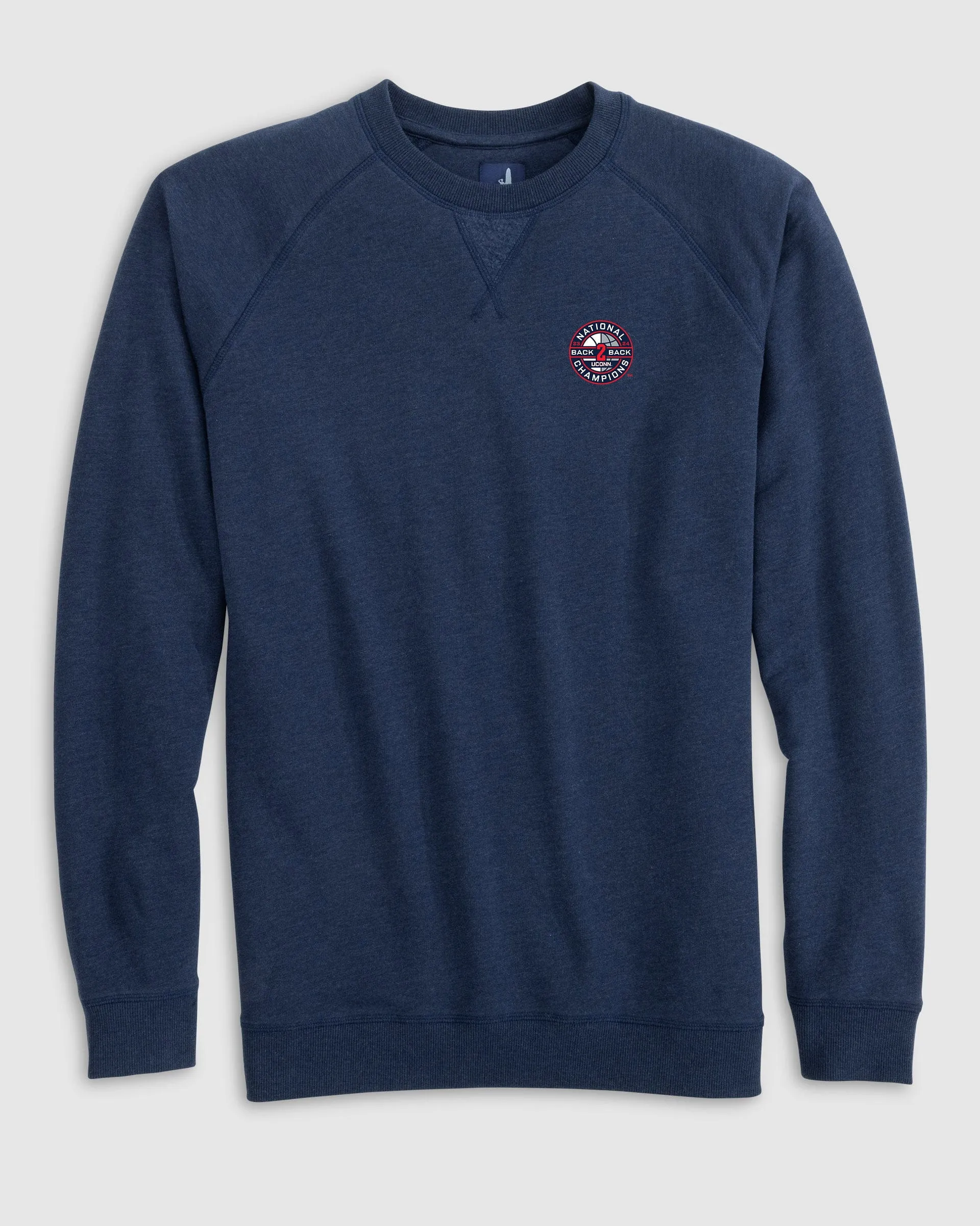 UConn Freeman Crewneck Sweatshirt - 2024 College Basketball Champions Logo sold by Johnnie-O