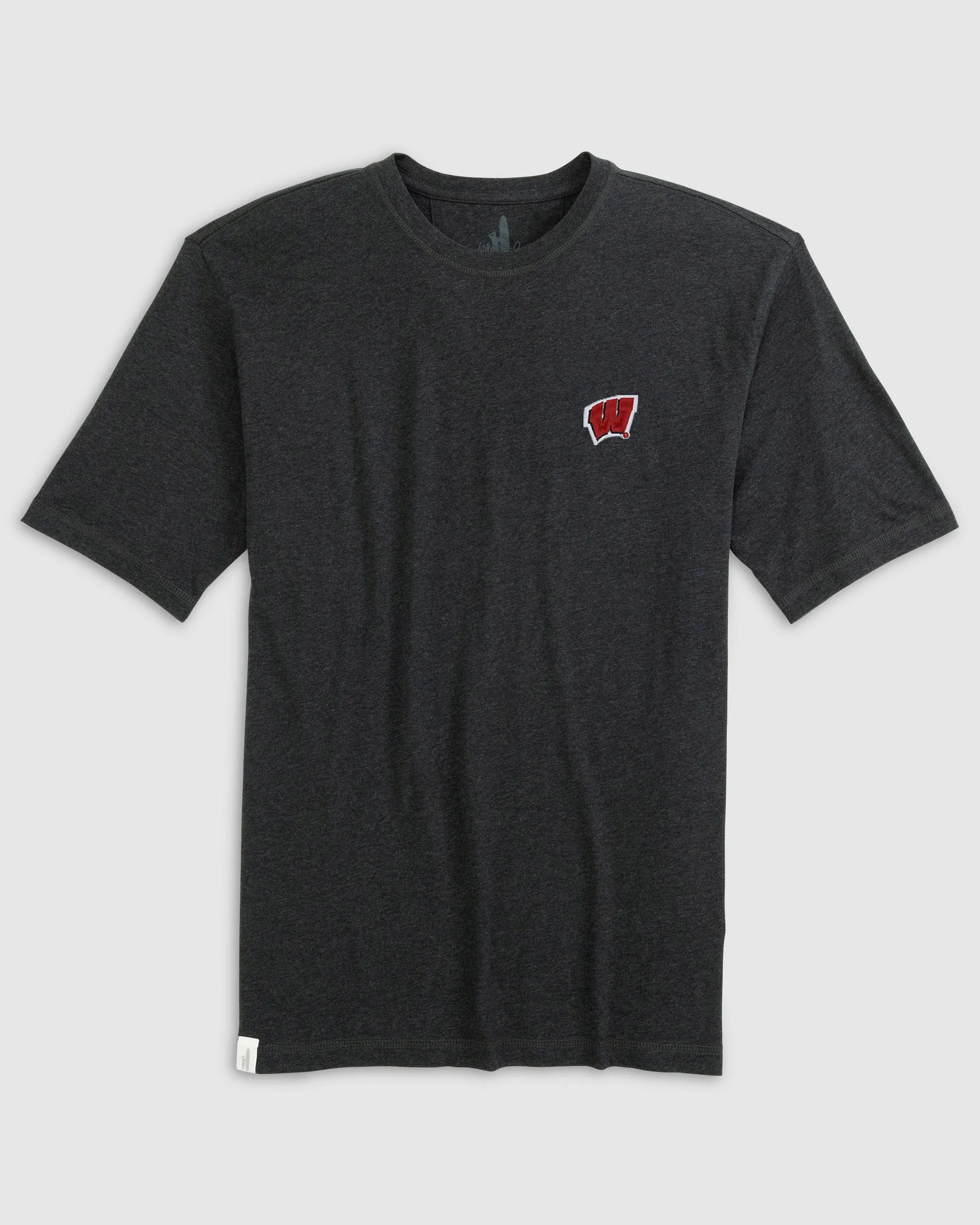 Wisconsin Heathered Spencer Cotton T-Shirt sold by Johnnie-O product image thumbnail 2
