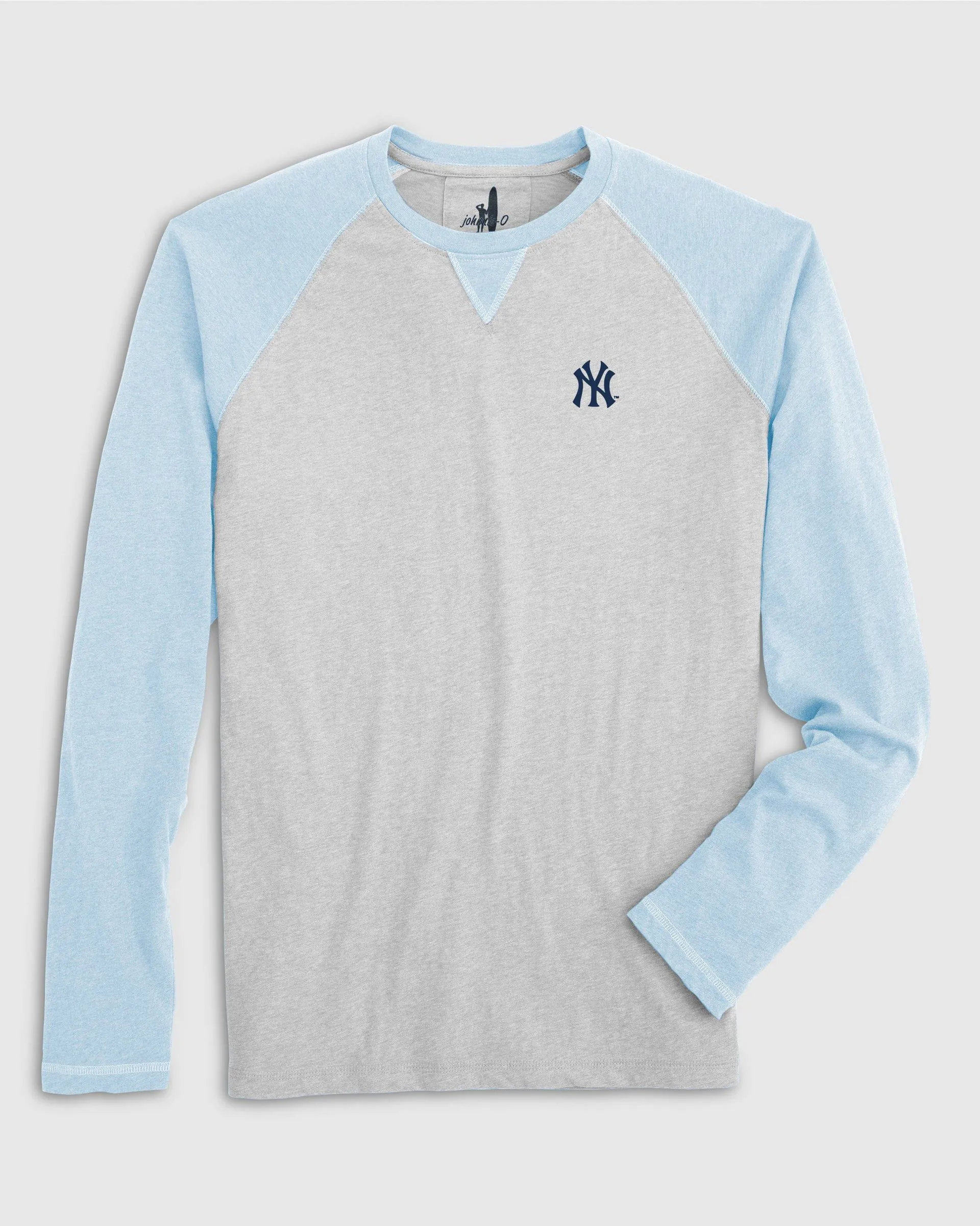 New York Yankees Alsen Long Sleeve Baseball Tee sold by Johnnie-O