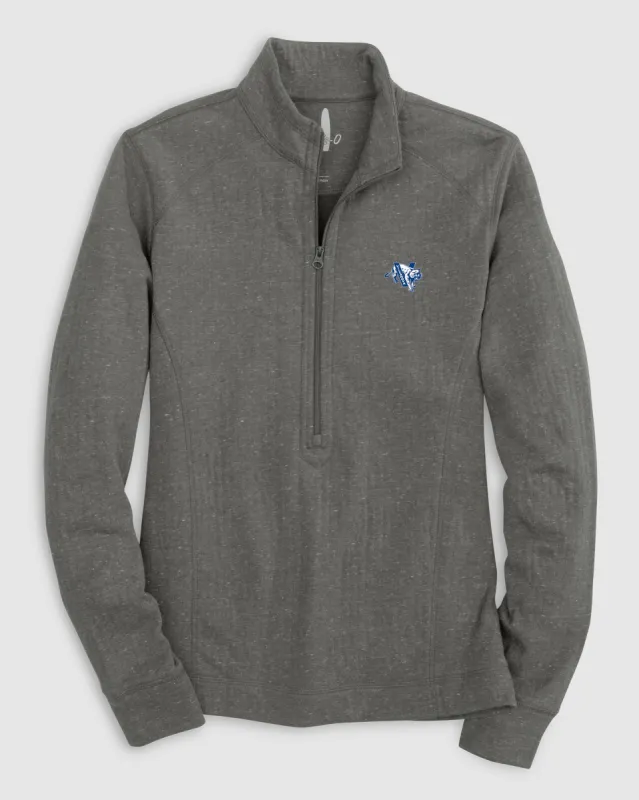 Women's Villanova Kennedy 1/4 Zip Pullover - Vault Logo sold by Johnnie-O