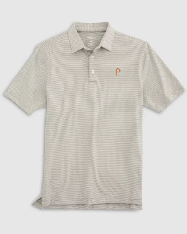 Pepperdine Lyndonn Striped Jersey Performance Polo sold by Johnnie-O