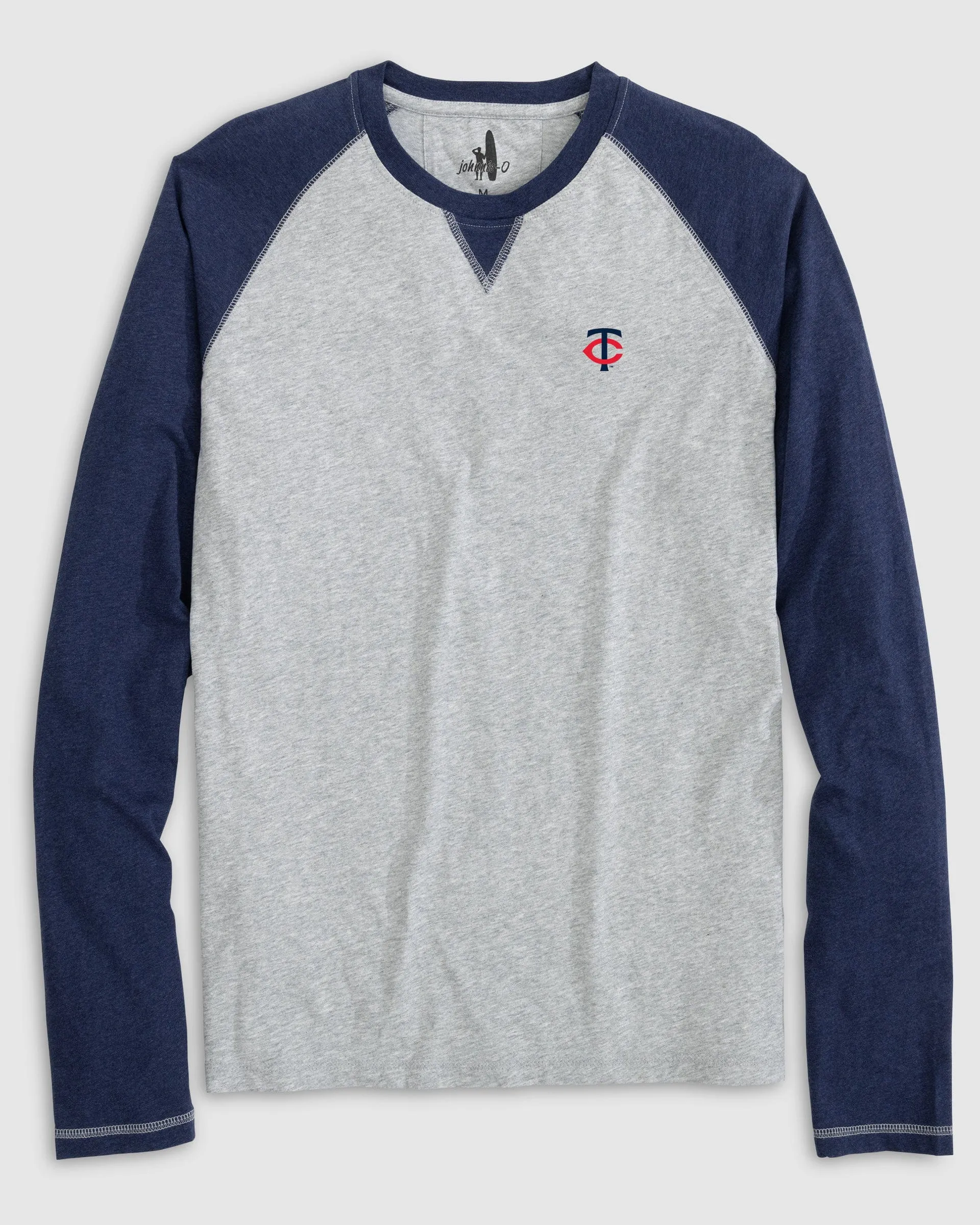 Minnesota Twins Alsen Long Sleeve Baseball Tee sold by Johnnie-O product image thumbnail 2
