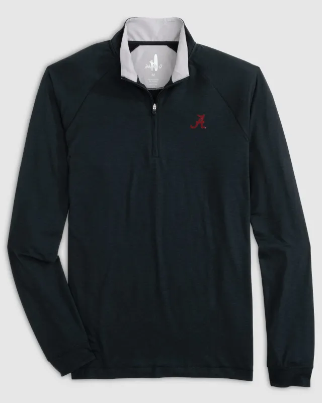 Alabama Freeborne Performance 1/4 Zip sold by Johnnie-O