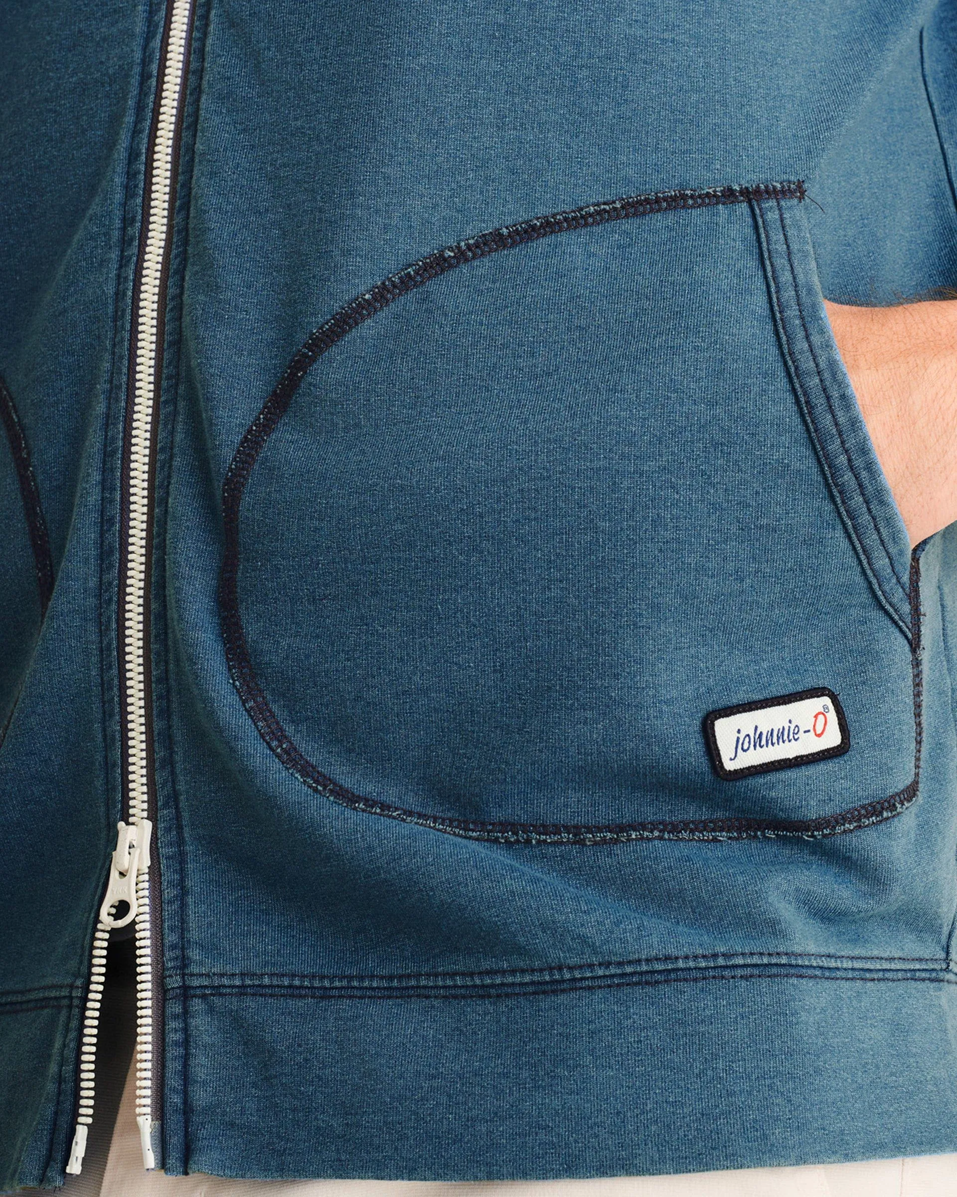 Sampson Full Zip Hoodie sold by Johnnie-O product image thumbnail 4