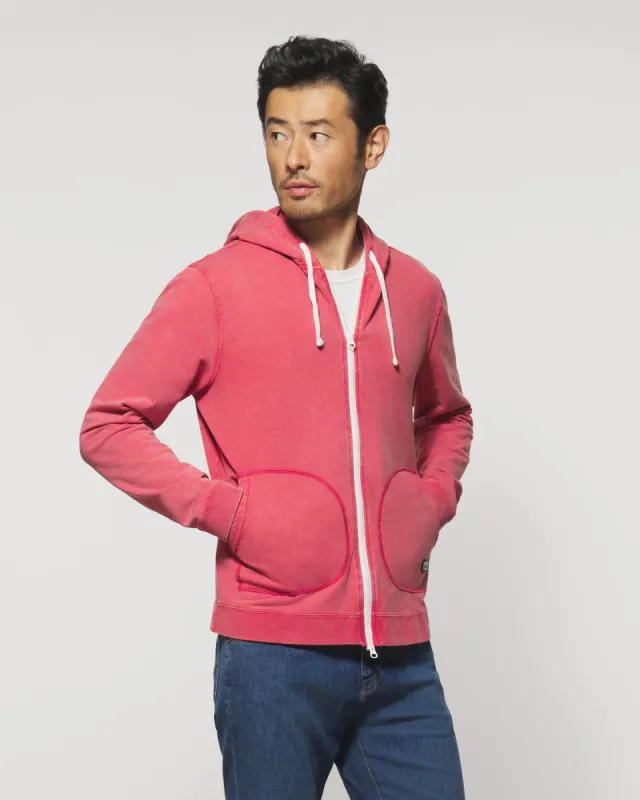 Sampson Full Zip Hoodie made by Johnnie-O