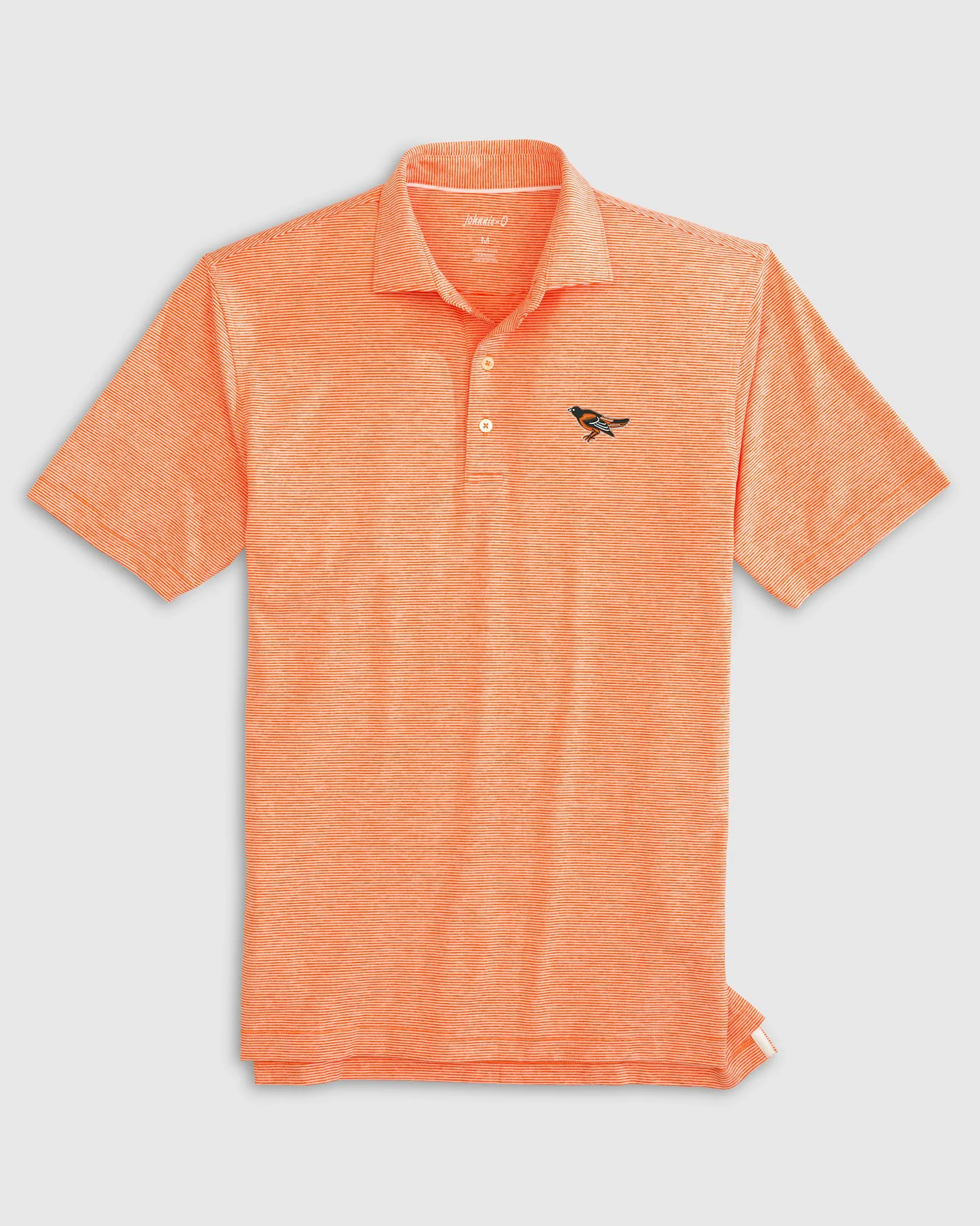 Baltimore Orioles Lyndonn Striped Jersey Performance Polo - Cooperstown Logo sold by Johnnie-O product image thumbnail 3