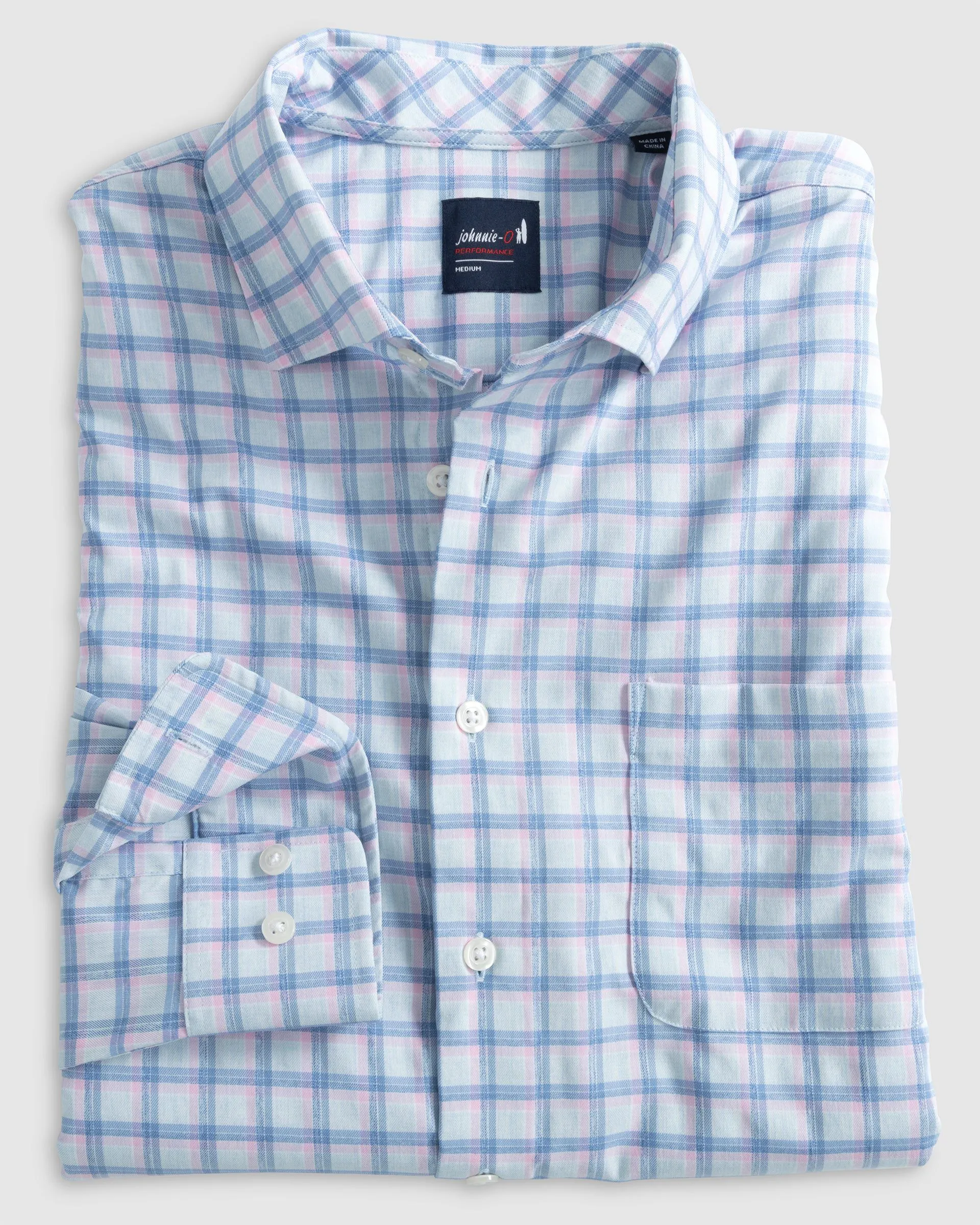 Neta Performance Button Up Shirt sold by Johnnie-O product image thumbnail 5