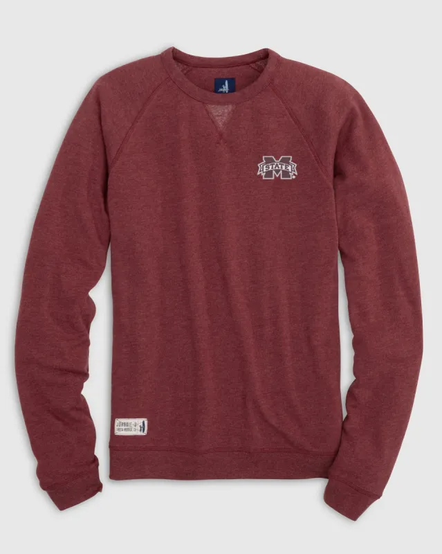 Mississippi State Pamlico Fleece Sweatshirt sold by Johnnie-O