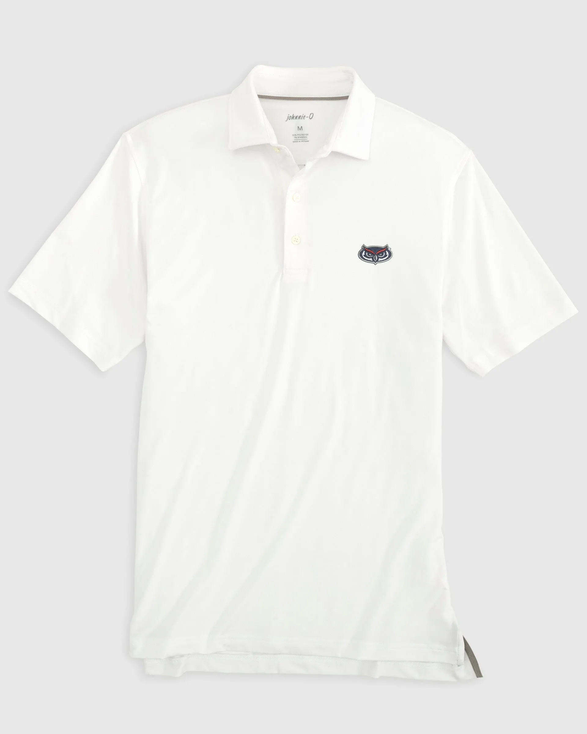 Florida Atlantic Birdie Jersey Performance Polo sold by Johnnie-O