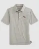 Florida State Lyndonn Jr. Striped Jersey Performance Polo - Stacked Logo sold by Johnnie-O
