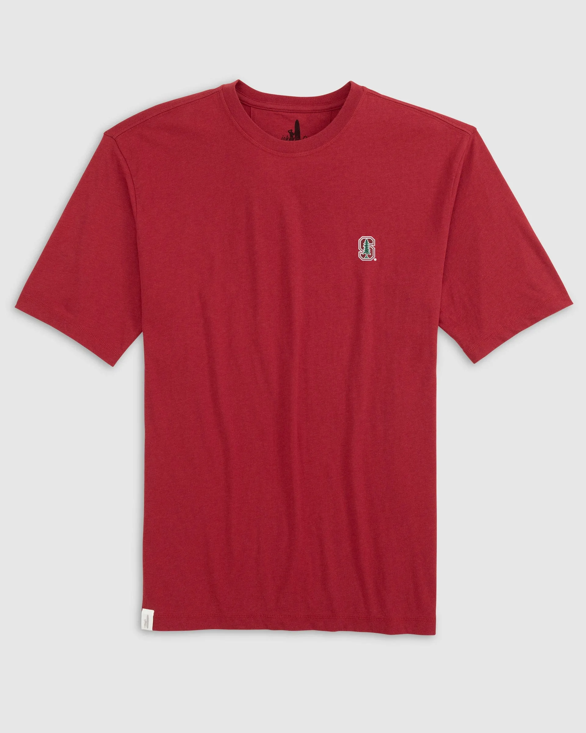 Stanford University Heathered Spencer Cotton T-Shirt sold by Johnnie-O product image thumbnail 3