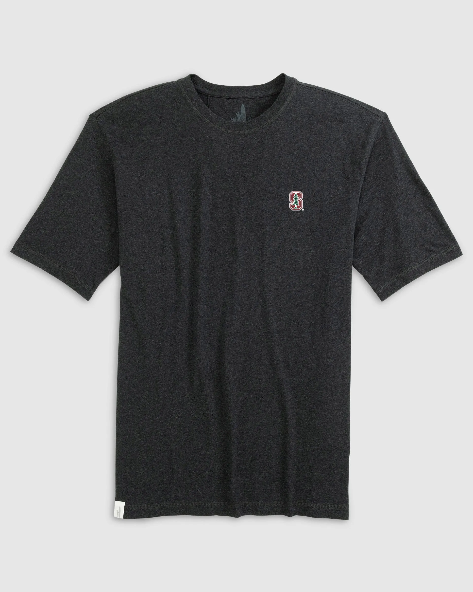 Stanford University Heathered Spencer Cotton T-Shirt sold by Johnnie-O product image thumbnail 2