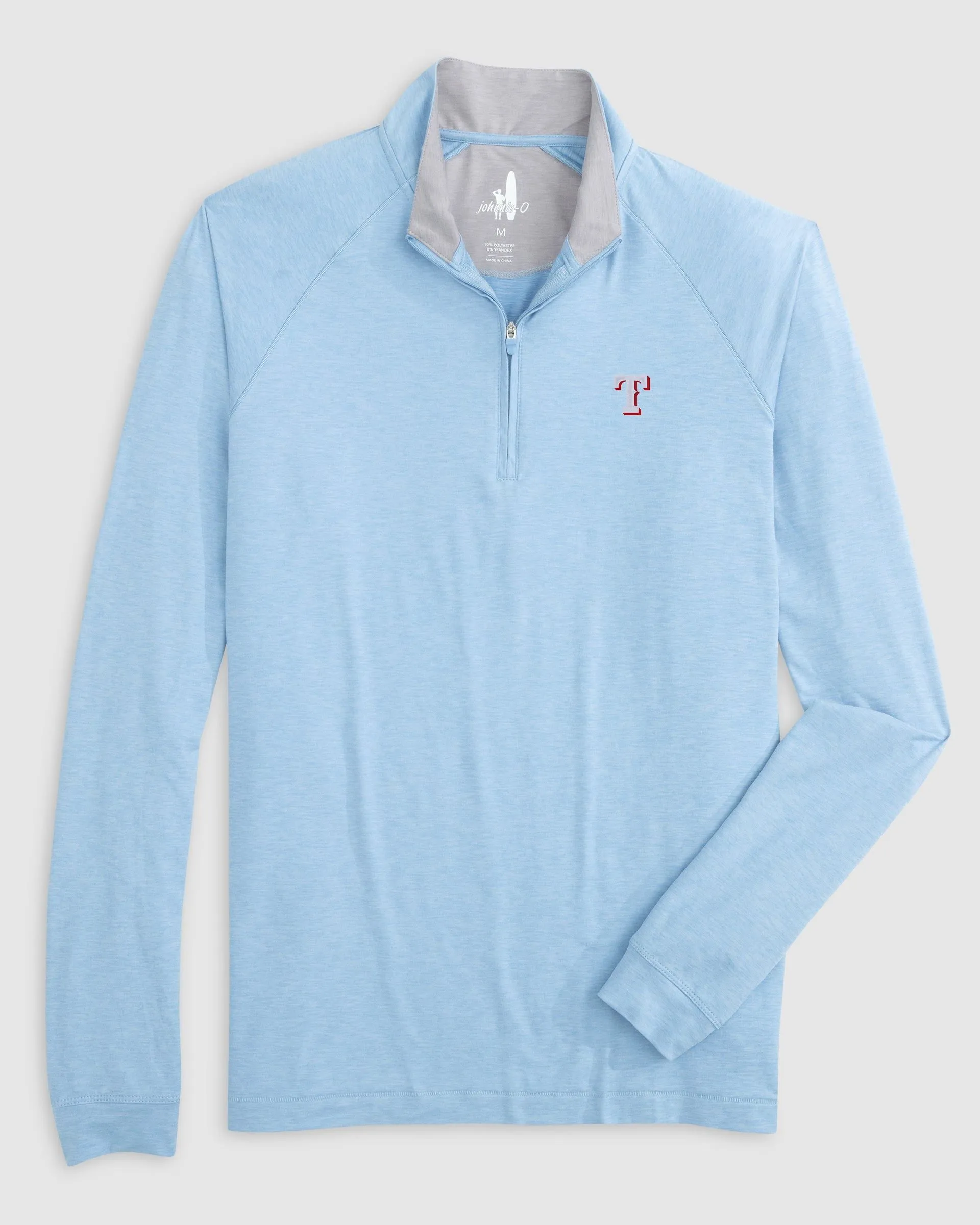 Texas Rangers Freeborne Performance 1/4 Zip sold by Johnnie-O