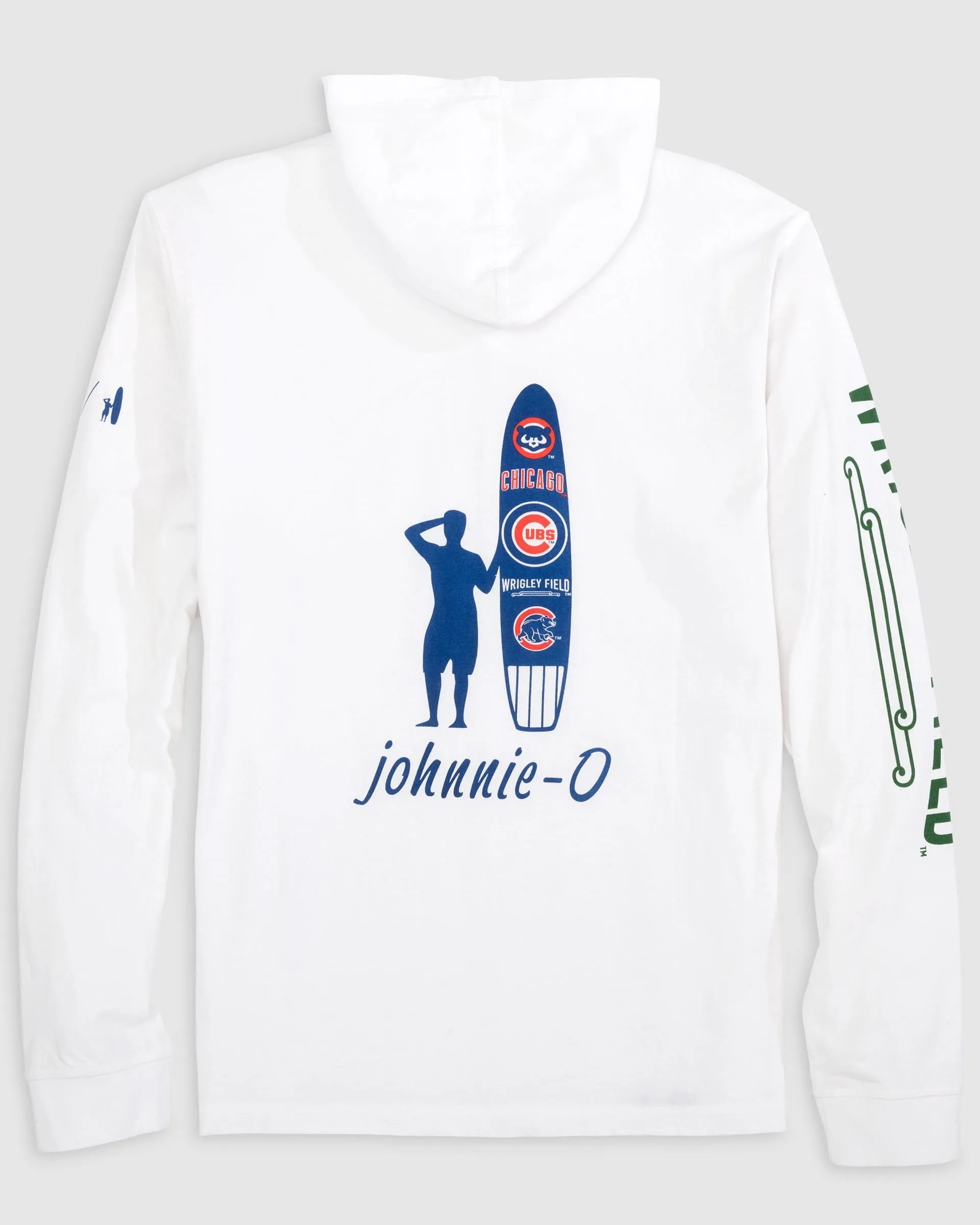 Chicago Cubs T-Shirt Hoodie sold by Johnnie-O product image thumbnail 2
