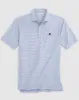 Vancouver Canucks Lyndonn Striped Jersey Performance Polo sold by Johnnie-O