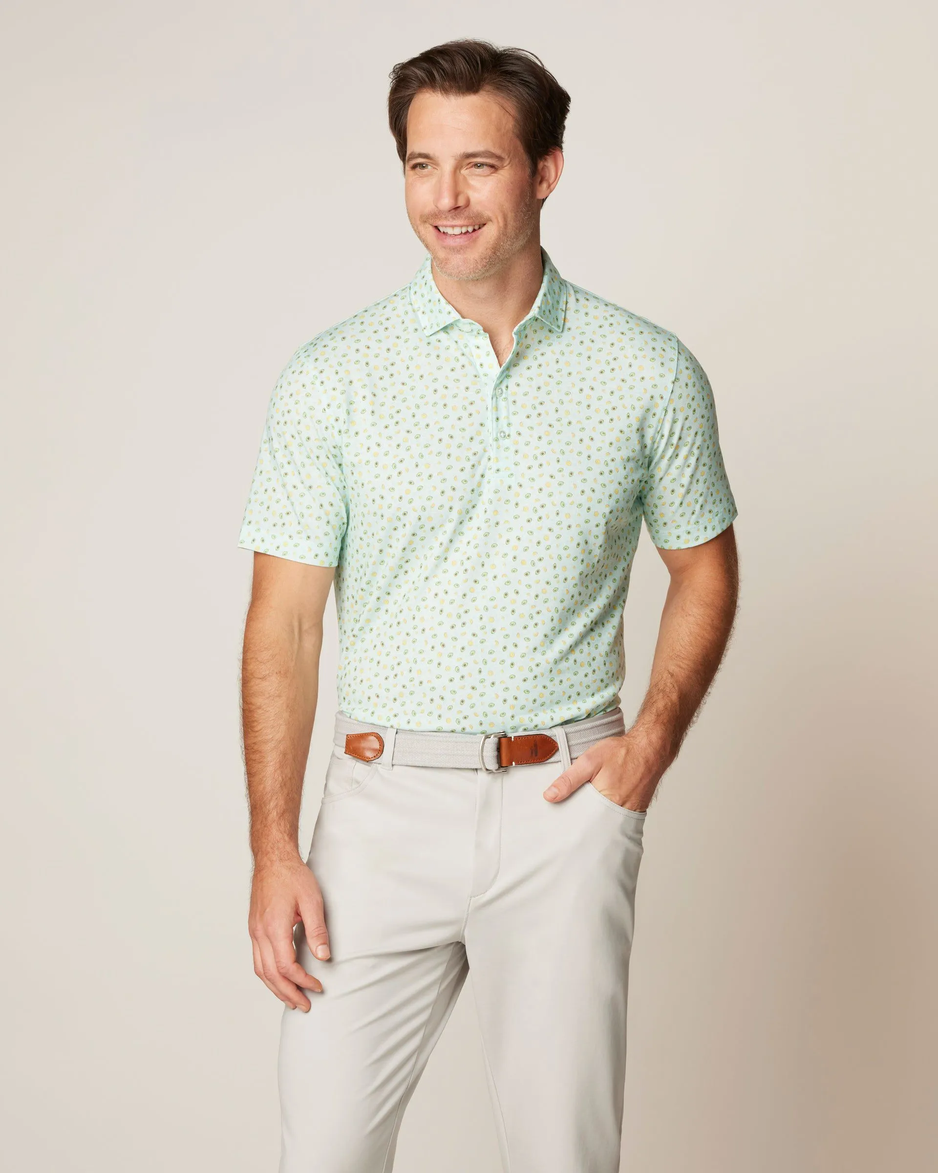 Avo Printed Top Shelf Performance Polo sold by Johnnie-O