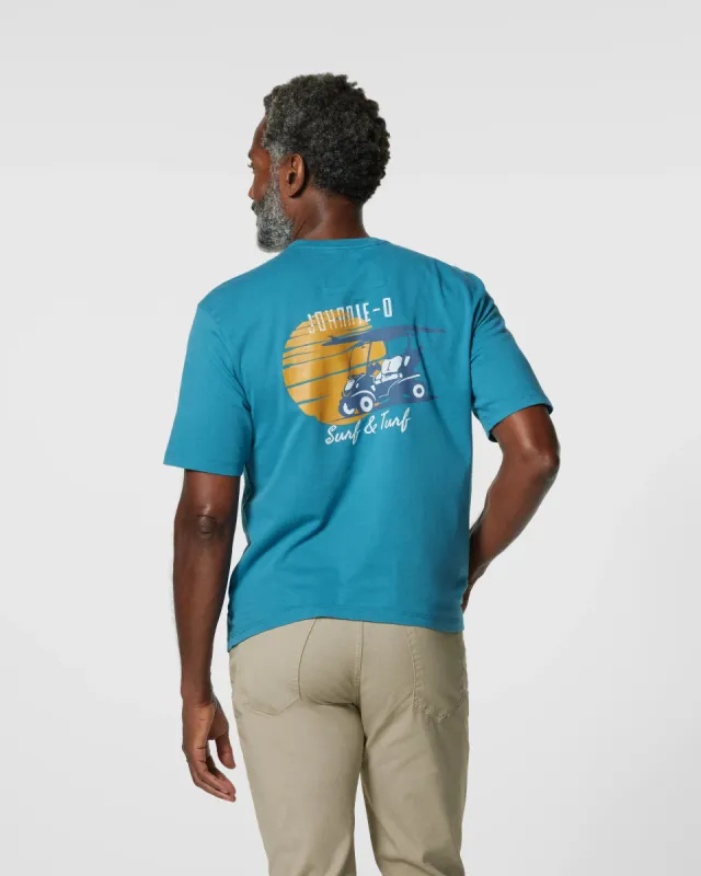 Surf & Turf Graphic T-Shirt sold by Johnnie-O