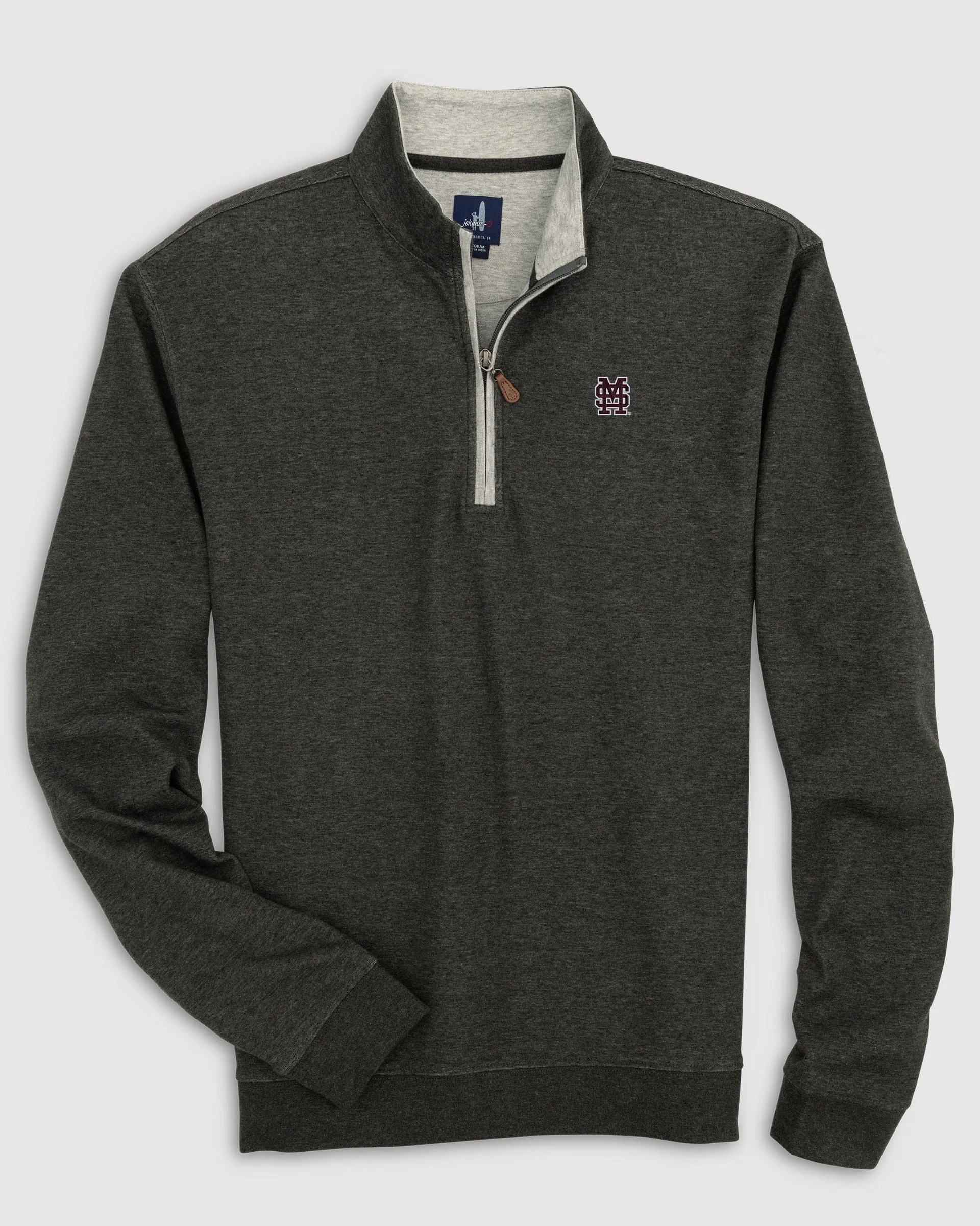 Mississippi State Sully 1/4 Zip - Baseball Logo sold by Johnnie-O