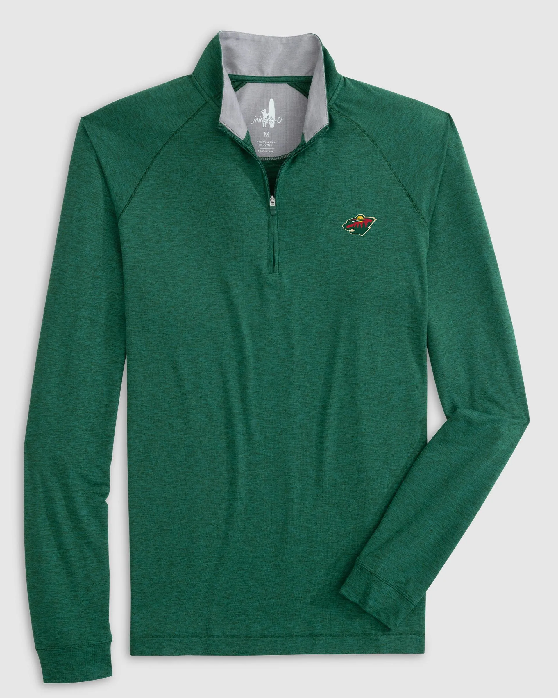 Minnesota Wild Freeborne Performance 1/4 Zip sold by Johnnie-O product image thumbnail 4