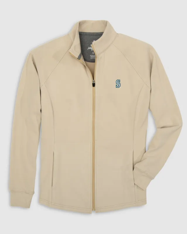 Women's Seattle Mariners Blakey Full Zip Fleece Jacket sold by Johnnie-O