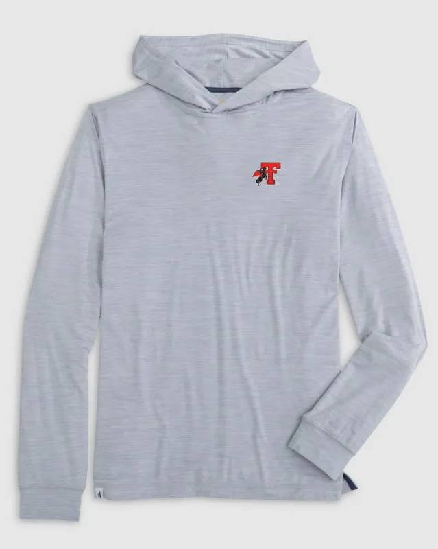 Texas Tech Talon Performance Hoodie - Vault Logo sold by Johnnie-O