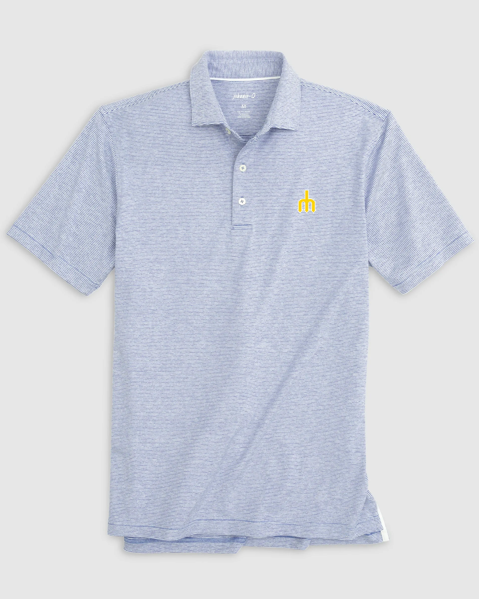 Seattle Mariners Lyndon Striped Jersey Performance Polo - Cooperstown Logo sold by Johnnie-O product image thumbnail 3