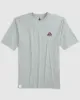 Ohio State Heathered Spencer Cotton T-Shirt sold by Johnnie-O