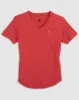 Women's Los Angeles Angels Merediths V-Neck T-Shirt - Cooperstown Logo sold by Johnnie-O