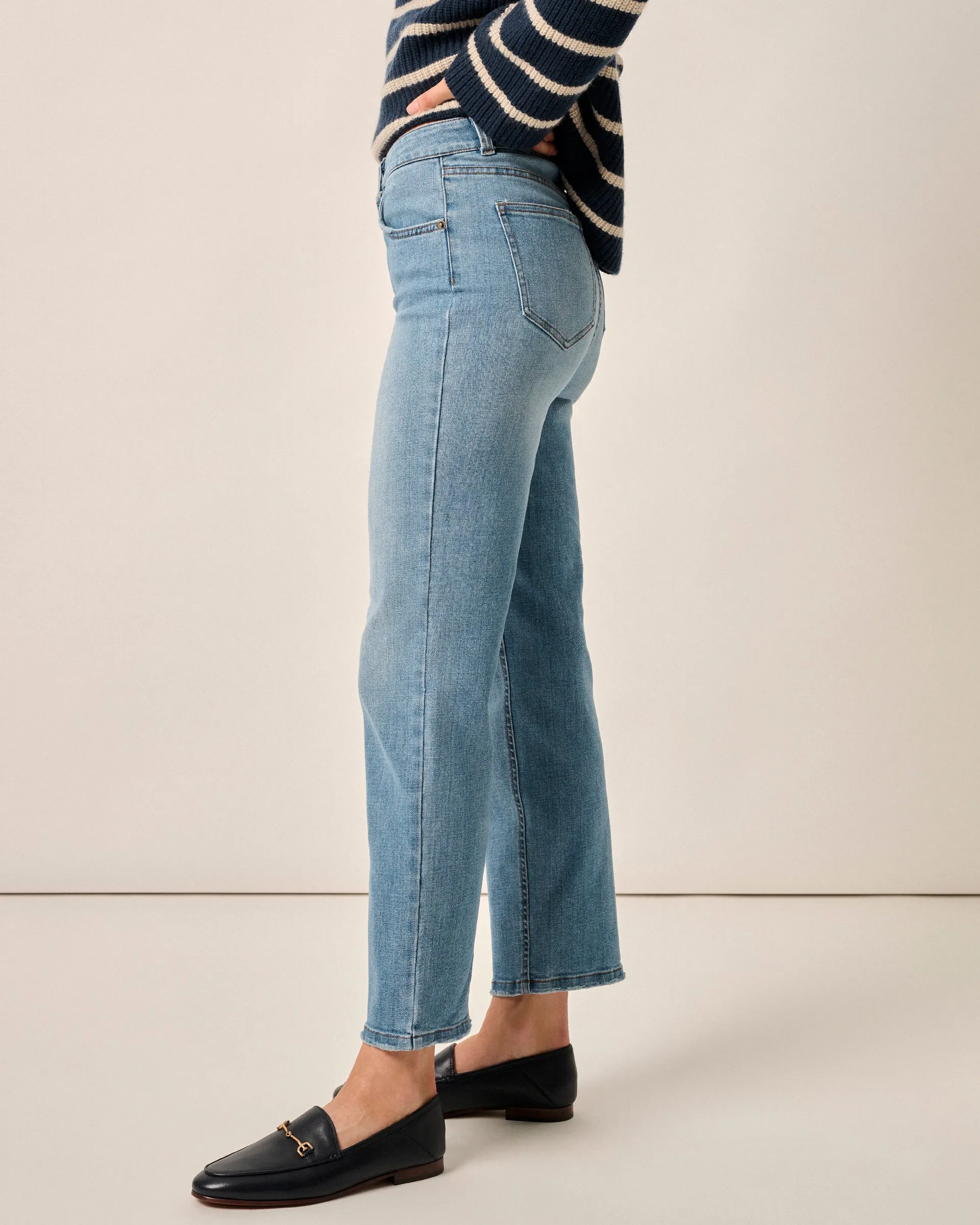 Savanah Light Everyday Wash Jean sold by Johnnie-O product image thumbnail 5