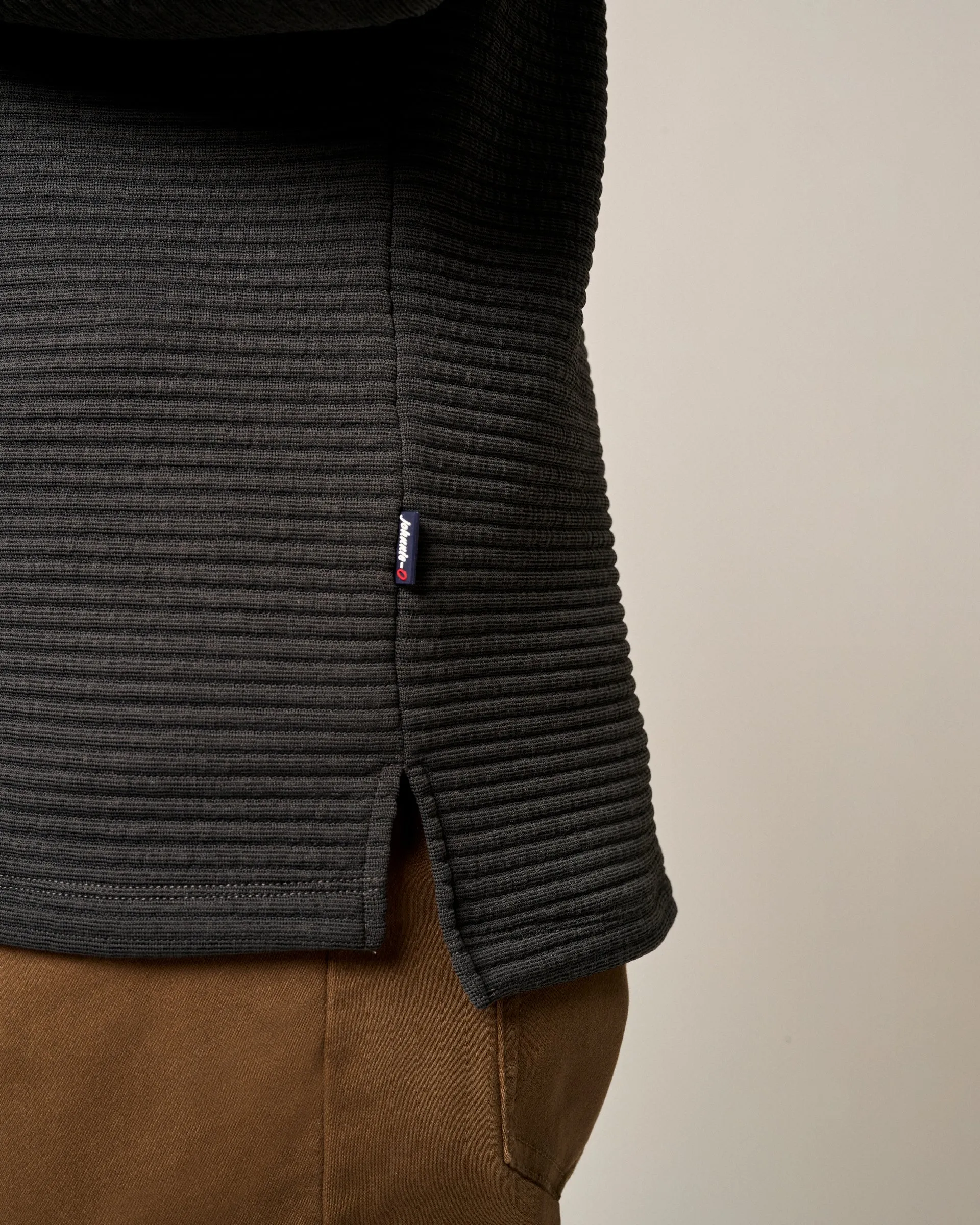 Benjy Heathered Henley Pullover sold by Johnnie-O product image thumbnail 5