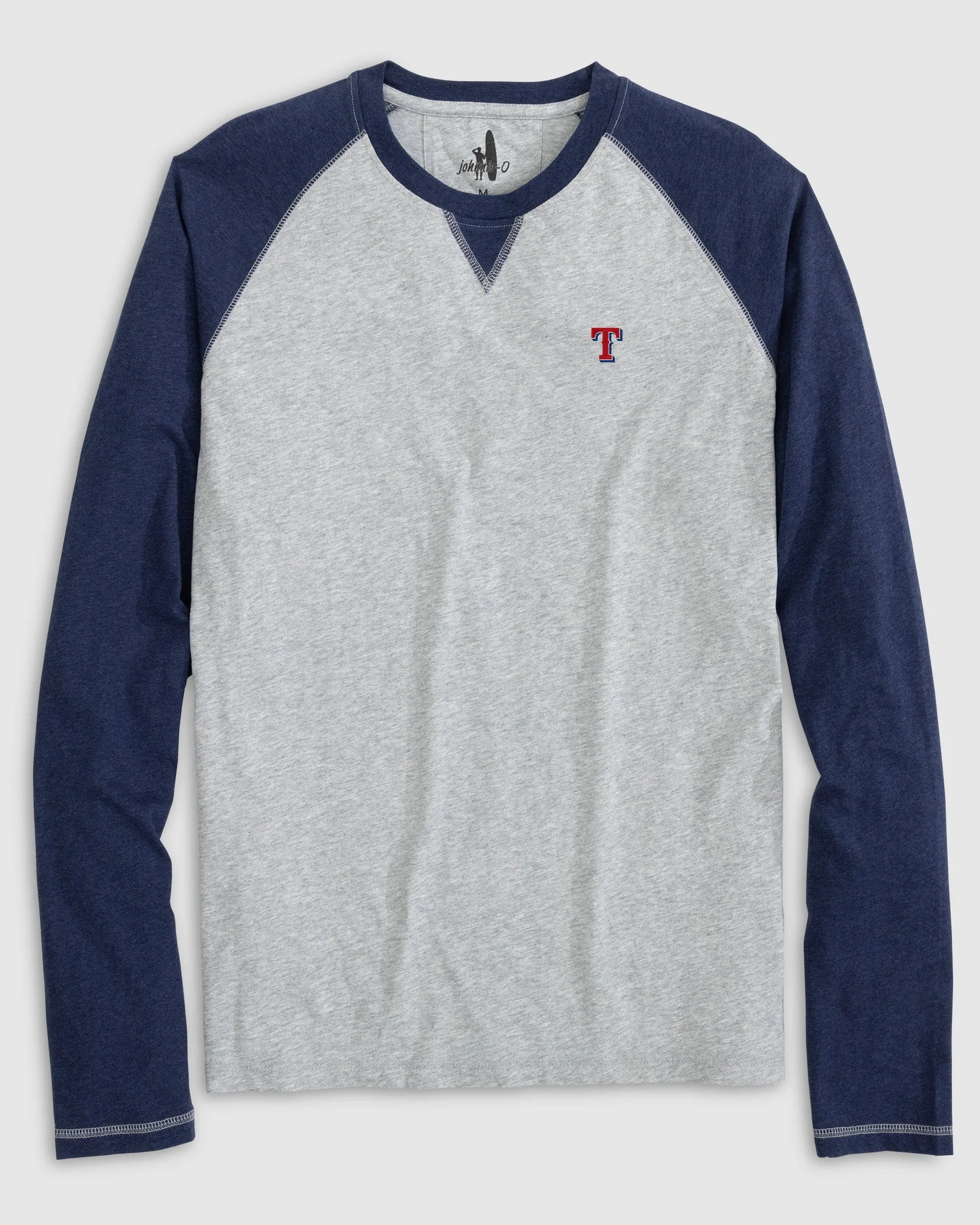 Texas Rangers Alsen Long Sleeve Baseball Tee sold by Johnnie-O product image thumbnail 2