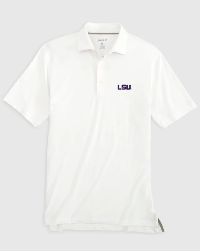 LSU Birdie Jersey Performance Polo sold by Johnnie-O