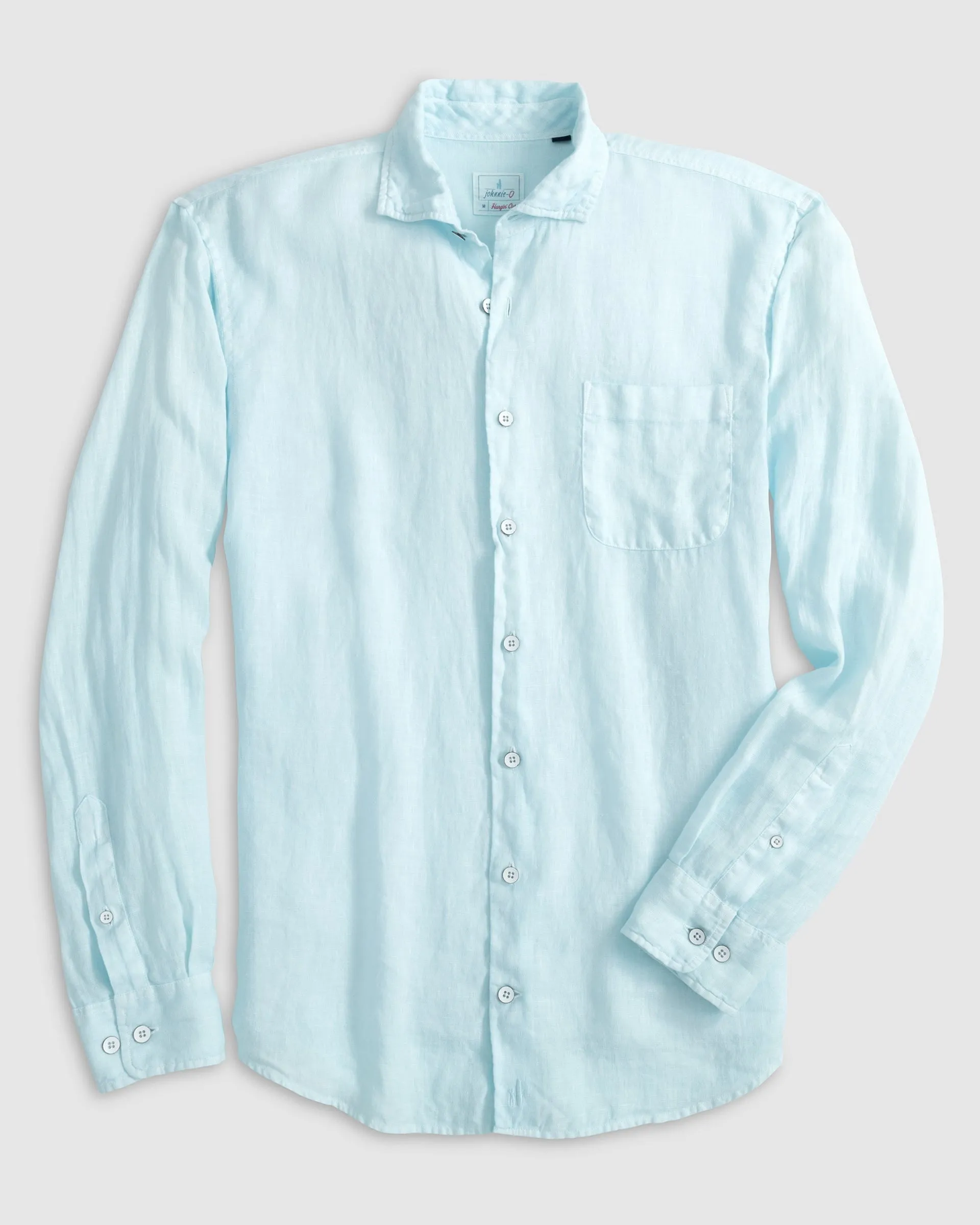 Hangin' Out Linen Button Up Shirt - Emory sold by Johnnie-O product image thumbnail 2