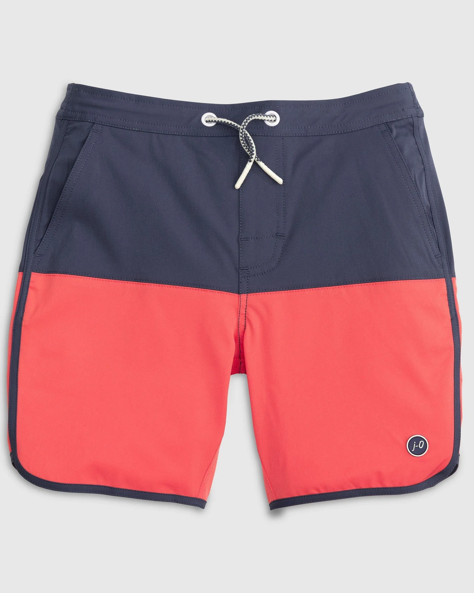 Full Elastic Jr. Surf Shorts - Scalloped Hem sold by Johnnie-O product image thumbnail 4