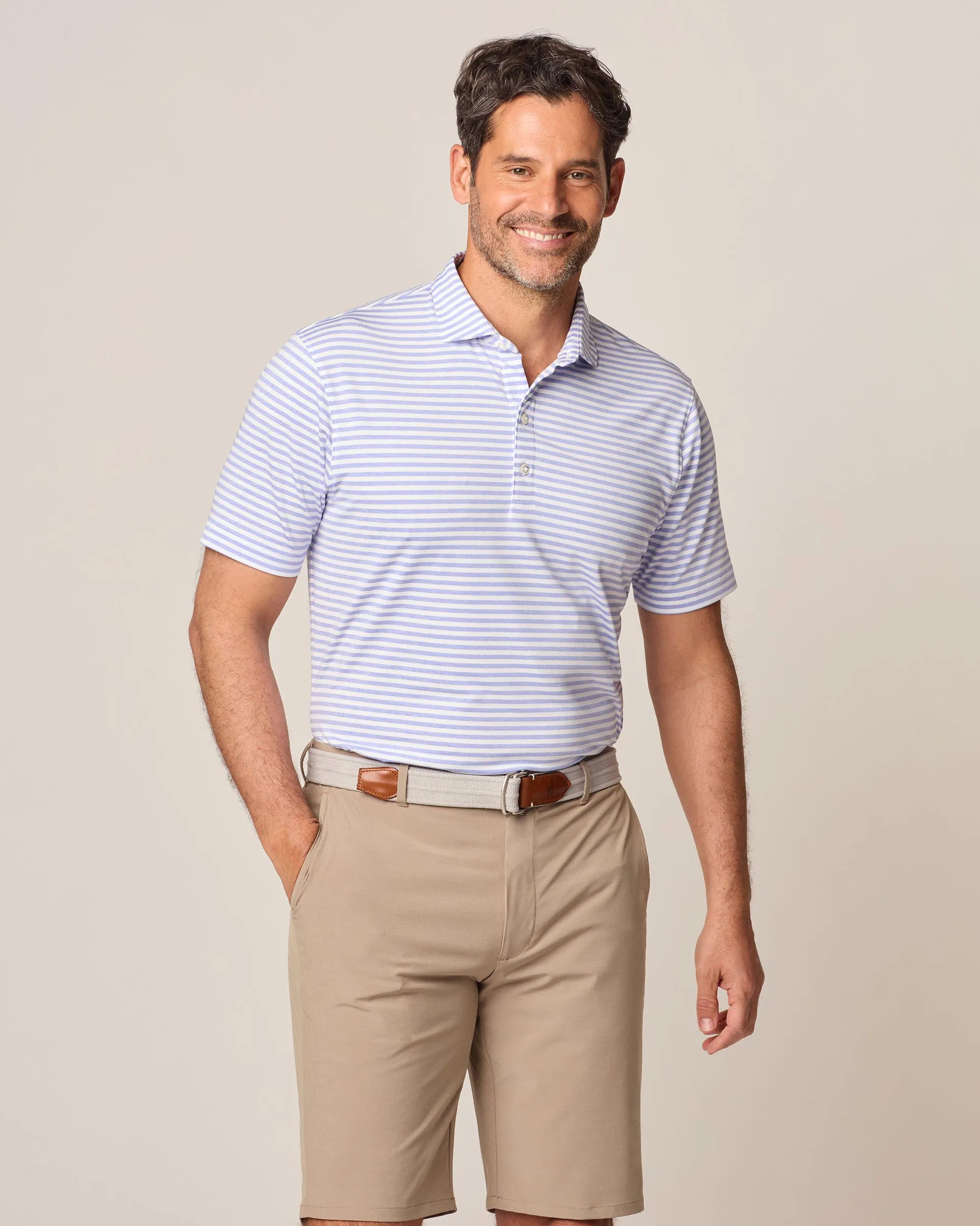 Performance Jersey Polo - Reese Stripe sold by Johnnie-O product image thumbnail 2