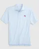 Texas Rangers Lyndonn Striped Jersey Performance Polo - Cooperstown Logo sold by Johnnie-O