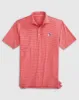 Texas Rangers Lyndonn Striped Jersey Performance Polo - Cooperstown Logo sold by Johnnie-O